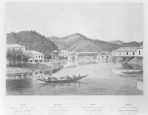 Brücke über den Fluss Pirahy von C. Lindo